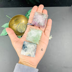 1 Set of Small Fluorite Pyramids - YOU CHOOSE