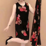 Women's Floral Print Dress