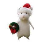 Cute Felt Mouse Ornament