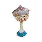 Funny Face Mushroom Garden Statue