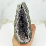 Amethyst Druzy Cluster Cut Base