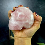 Rose Quartz Polished Skull - You Choose