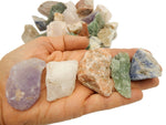 Mix Natural Rough Gemstones Bag - 2.2 lb - Jewelry supplies - Arts and Crafts ( RK157-02)