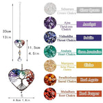 Crystal Wind Chime Tree Of Life Suncatcher